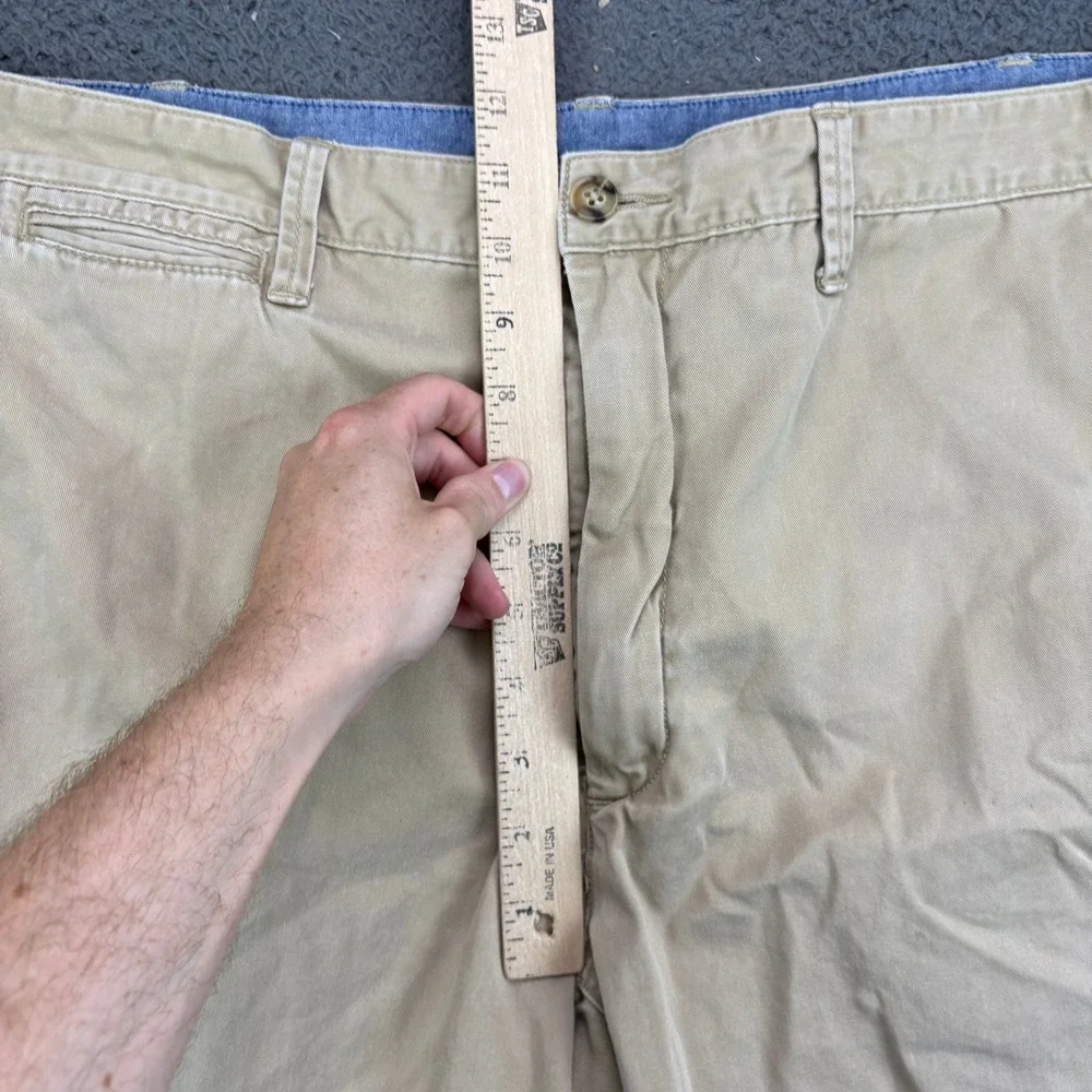 Polo Ralph Lauren Mens Classic Fit‎ Chino Shorts Tan Khaki Size 40 Cotton 10755